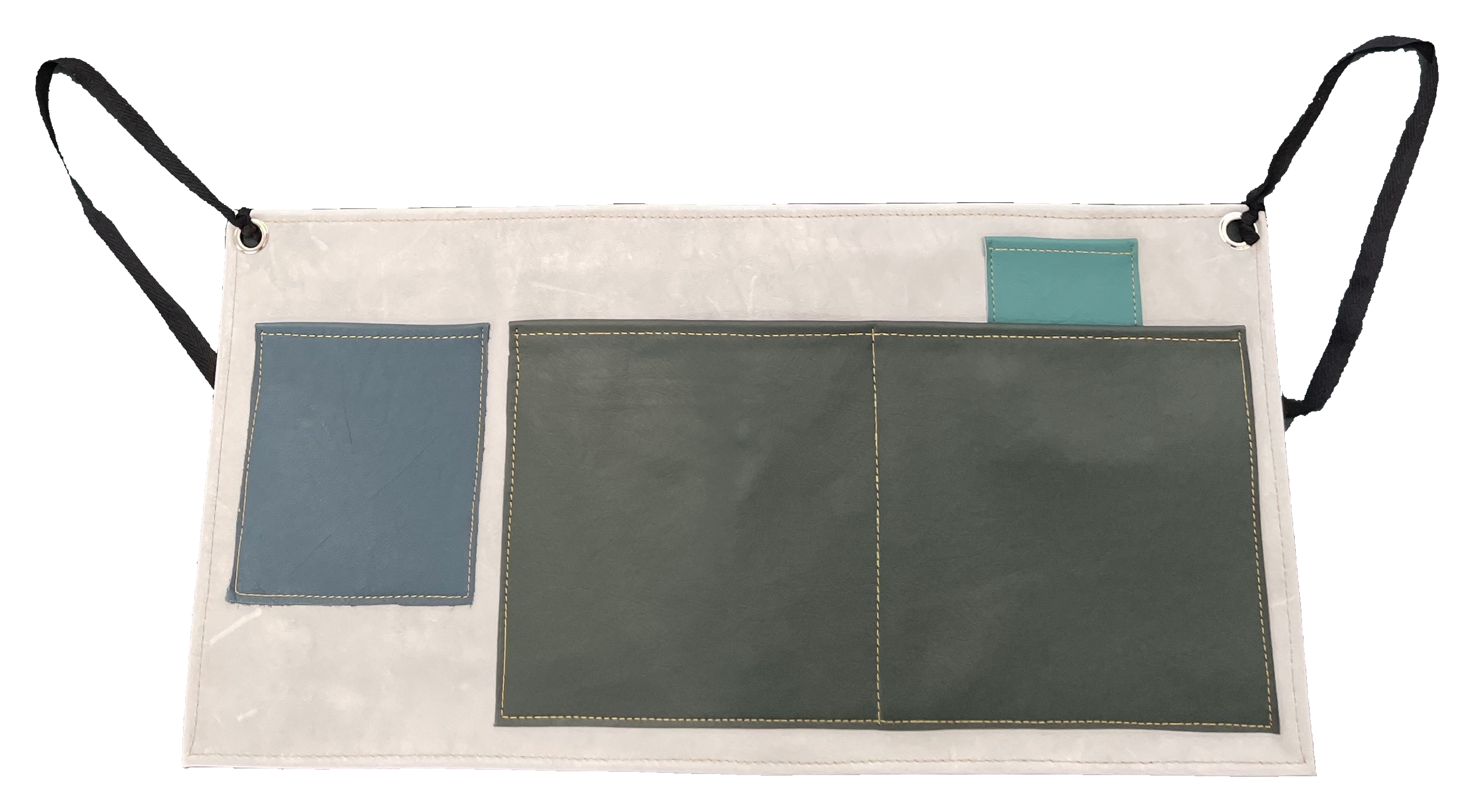 Ivory Olive Half Apron