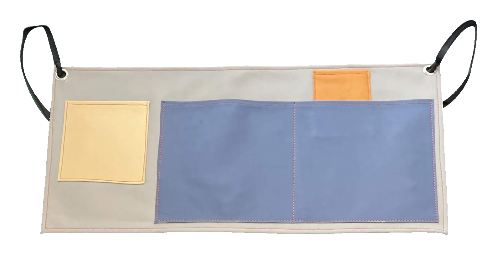 Mist Periwinkle Sunshine Half Apron