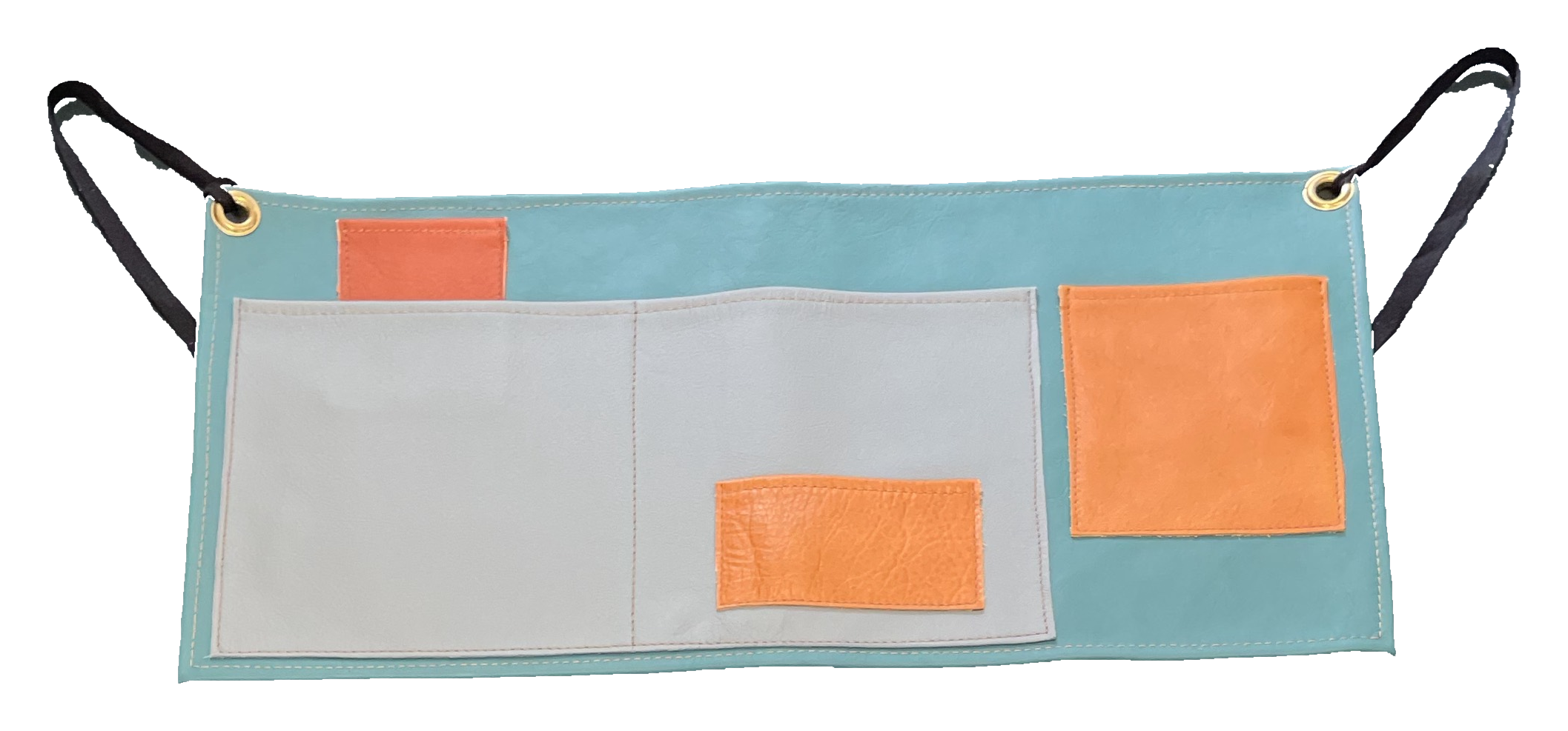 Turquoise Silver Half Apron